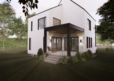 Cottage scandinave moderne