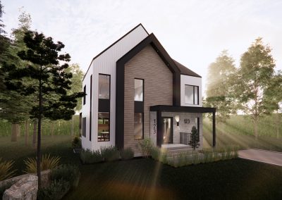 Cottage scandinave moderne
