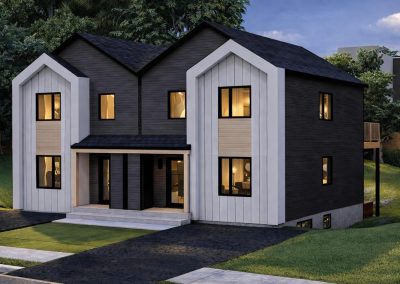 Jumelé cottage scandinave et touristique