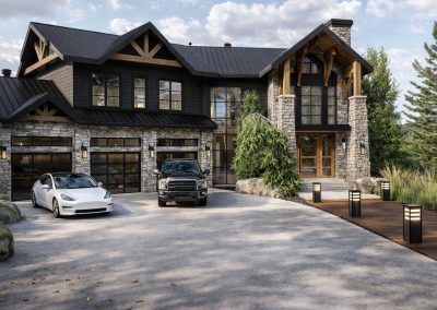 Maison rustique et artisanale - Projet sur mesure de Construction Impec