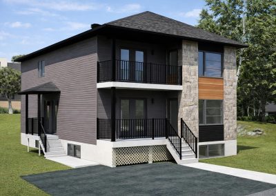 Triplex contemporain haut de gamme