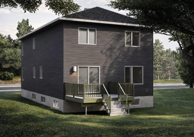 Triplex contemporain haut de gamme et spacieux