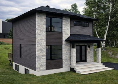 Cottage contemporain