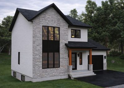Cottage Farmhouse latéral avec garage