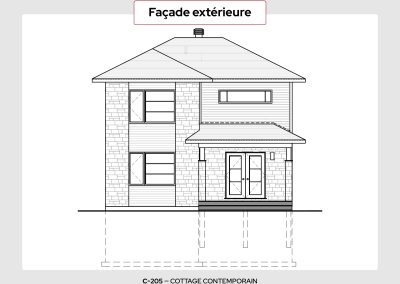 Façade extérieure