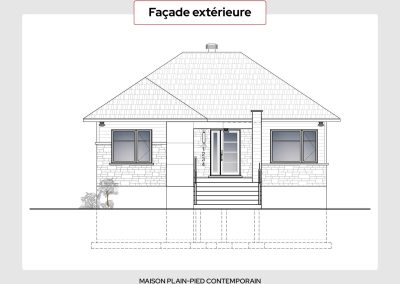 Façade extérieure