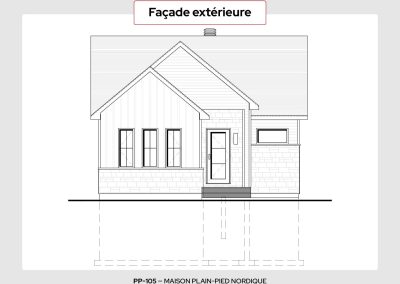Façade extérieure