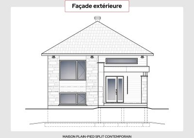 Façade extérieure