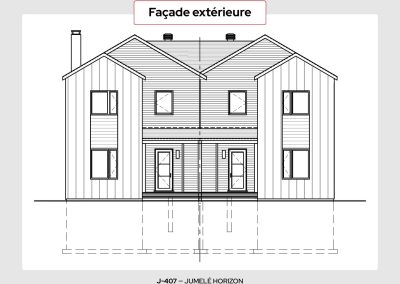 Façade extérieure